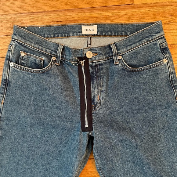 Hudson Riley Crop Relaxed Straight Jeans Size 28 NWOT - Picture 8 of 10